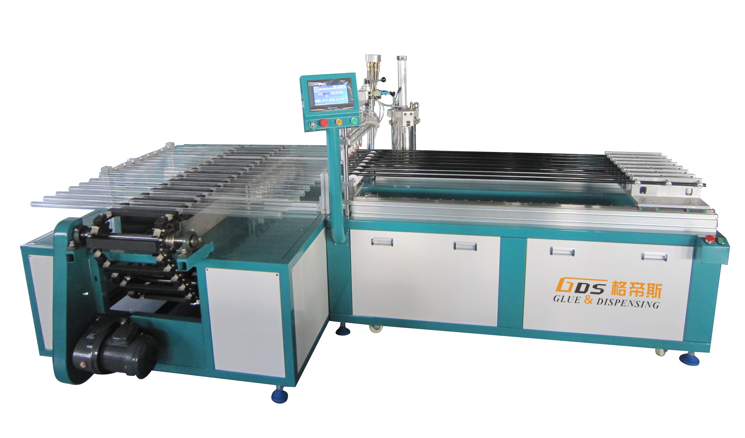 TD-1510 T8 Glass Tube Glue Dispensing Machine